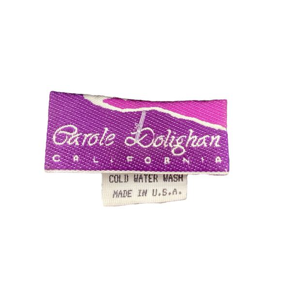 Vintage Carole Dolighan Set Women’s Size XL Long Skirt+Asymmetrical Top Tye Dyed - Picture 10 of 10